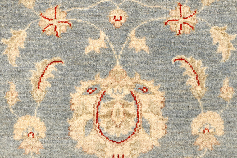 Light Slate Grey Oushak 3' x 9' 9 - No. 65360 - ALRUG Rug Store
