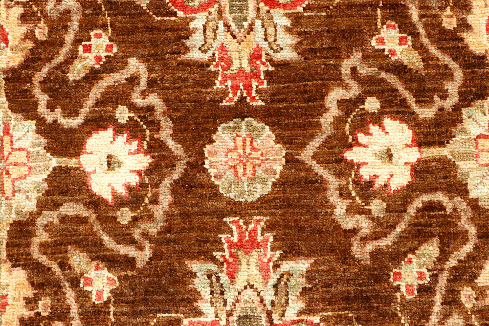 Saddle Brown Oushak 2' 7 x 9' 2 - No. 65363 - ALRUG Rug Store