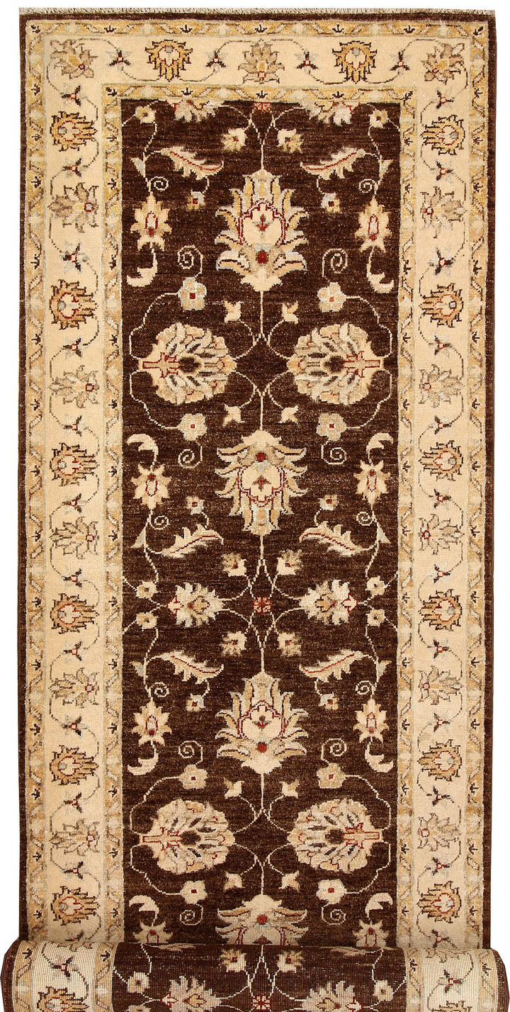 Saddle Brown Oushak 2' 10 x 10' - No. 65369 - ALRUG Rug Store