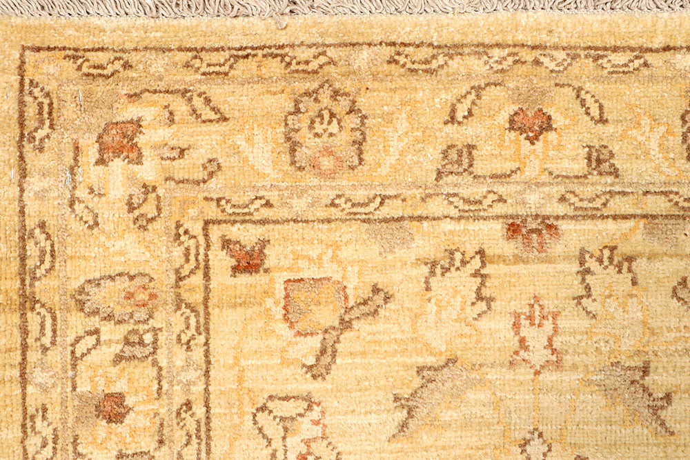 Navajo White Oushak 2' 7 x 11' 4 - No. 65372 - ALRUG Rug Store