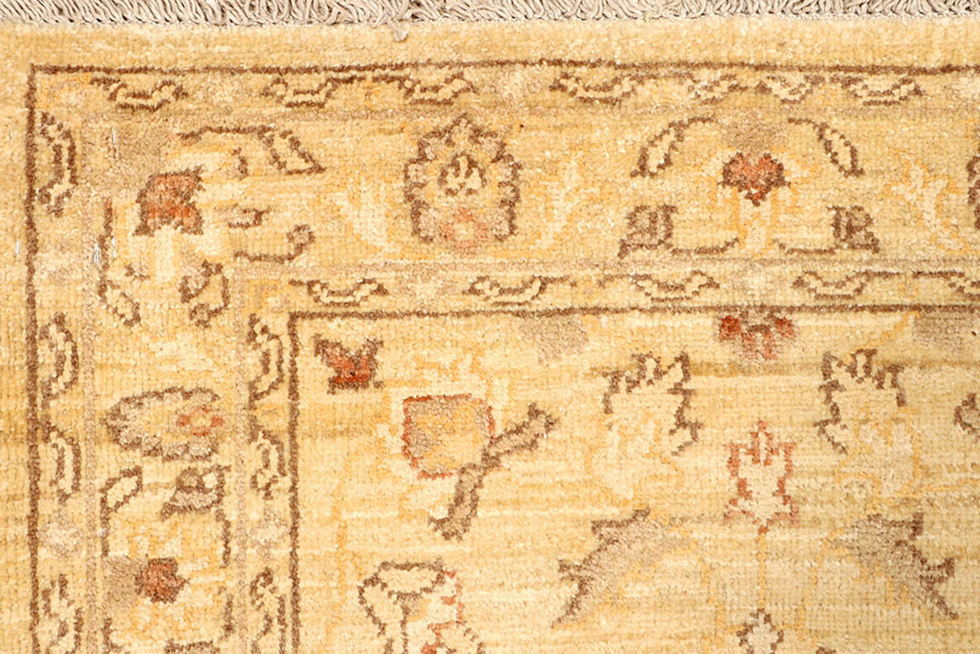 Navajo White Oushak 2'  7" x 11'  4" - No. QA78753