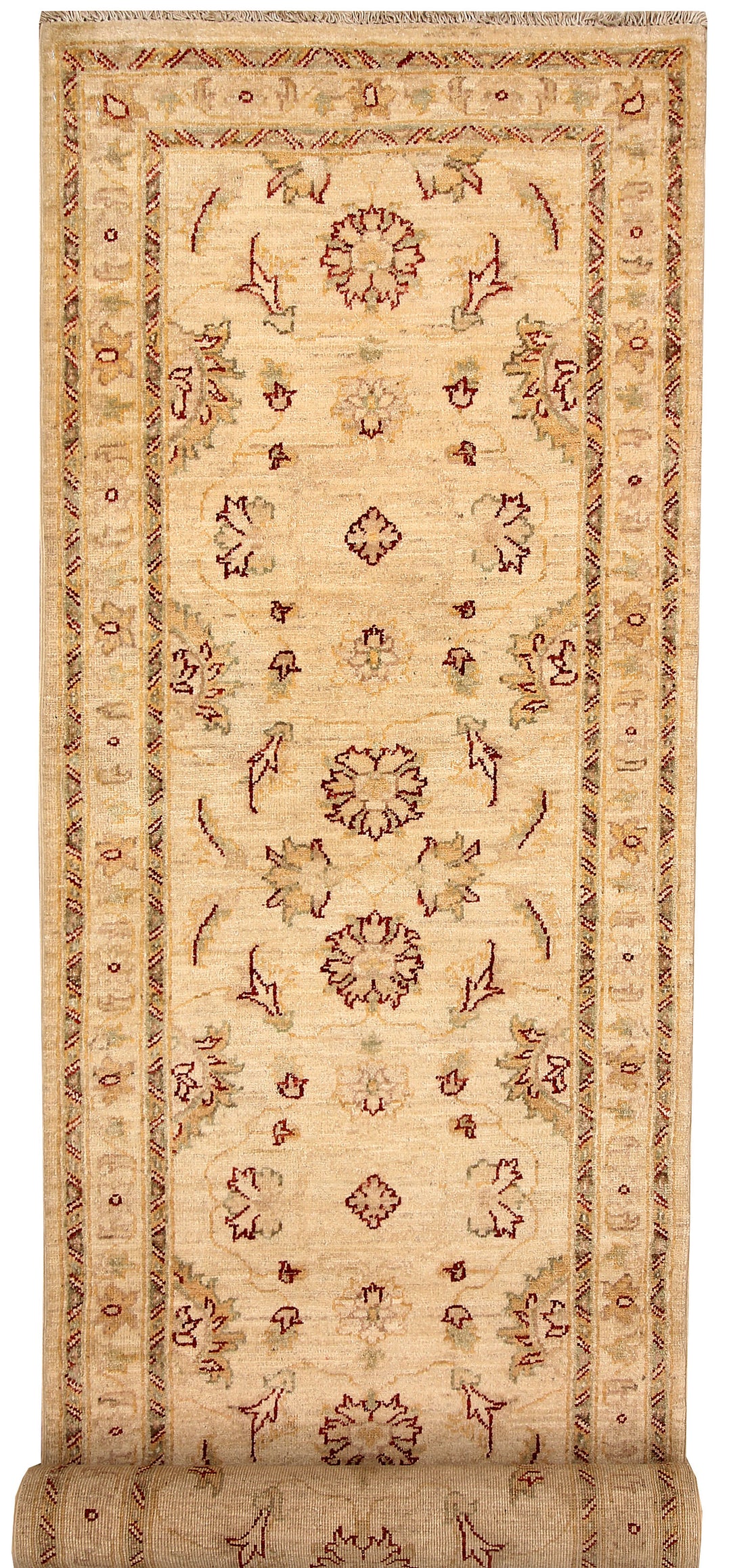 Navajo White Oushak 2' 7 x 9' 8 - No. 65376 - ALRUG Rug Store