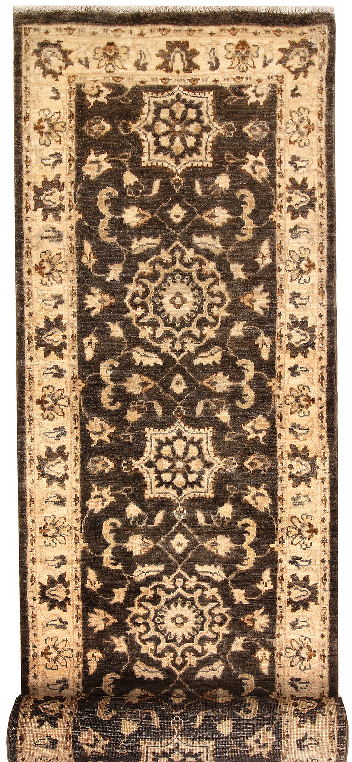 Saddle Brown Oushak 2' 7 x 12' 10 - No. 65398 - ALRUG Rug Store