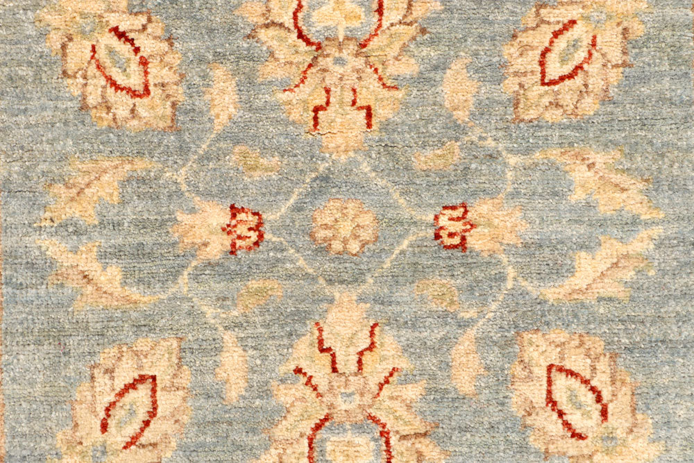 Silver Ziegler 2' 7 x 12' 2 - No. 65399 - ALRUG Rug Store