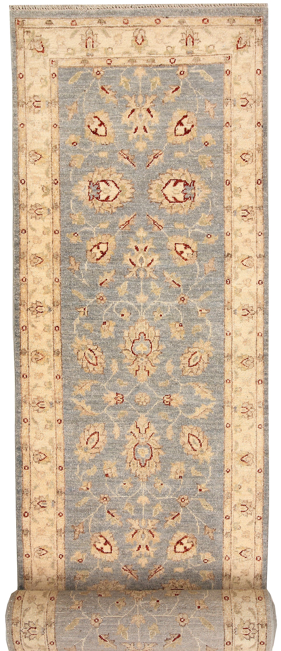 Silver Ziegler 2' 7 x 12' 2 - No. 65399 - ALRUG Rug Store