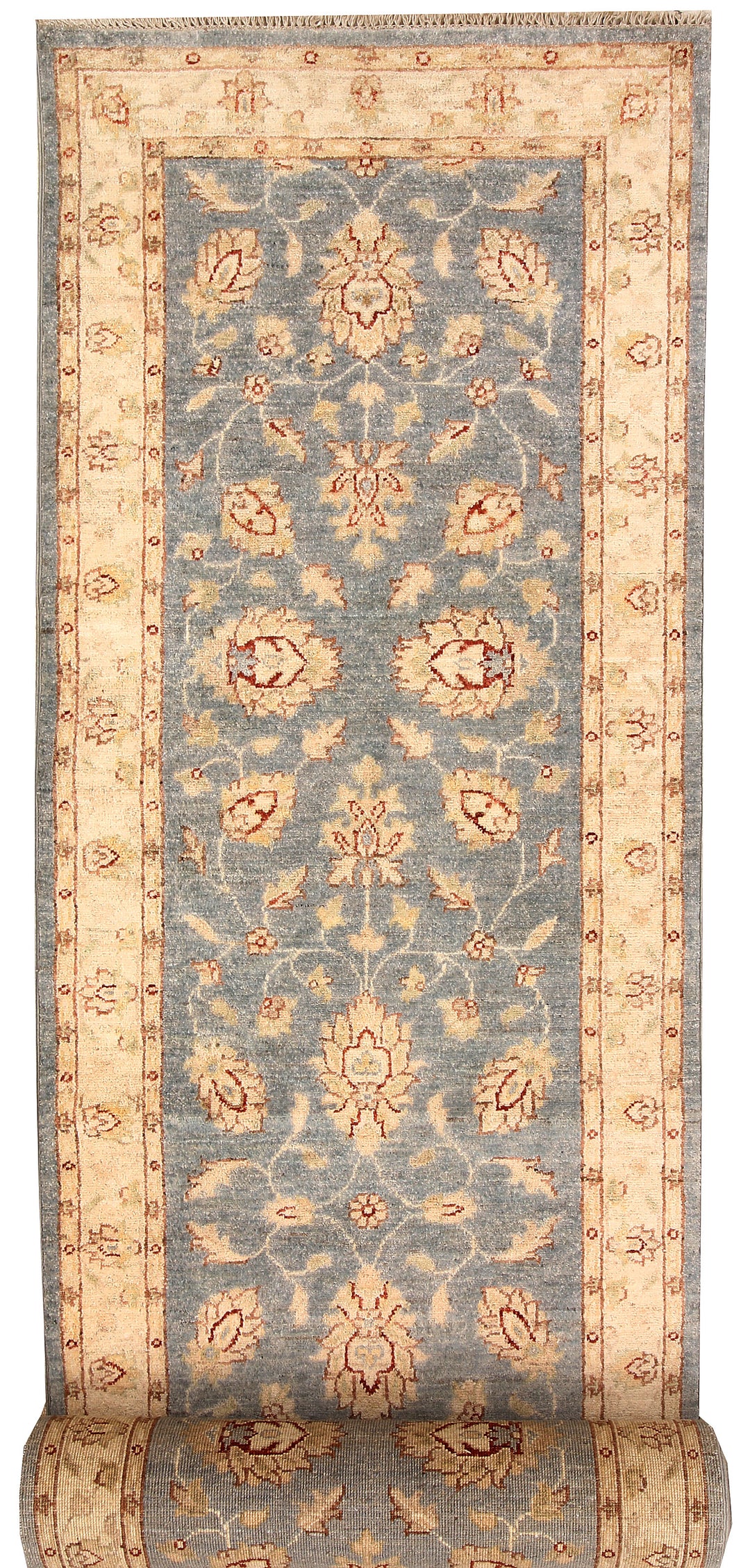 Dark Grey Oushak 2' 8 x 13' 11 - No. 65401 - ALRUG Rug Store