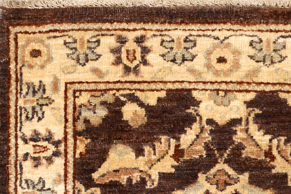Saddle Brown Ziegler 2' 4 x 11' 11 - No. 65402 - ALRUG Rug Store