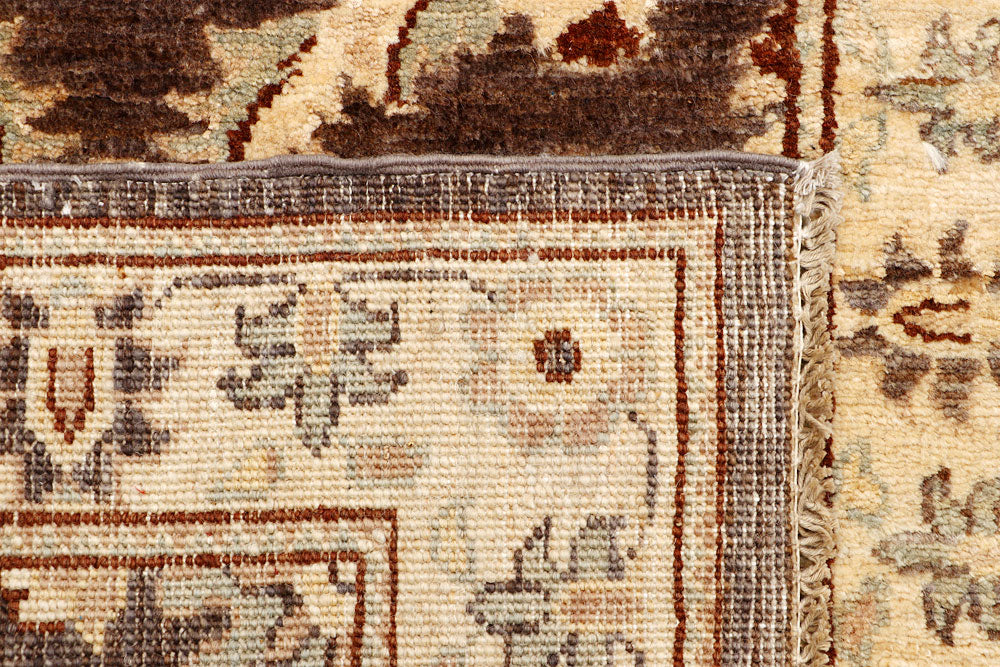Saddle Brown Ziegler 2' 4 x 11' 11 - No. 65402 - ALRUG Rug Store