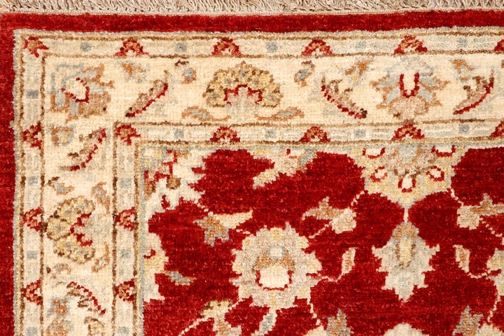 Dark Red Ziegler 2' 7 x 12' 8 - No. 65404 - ALRUG Rug Store
