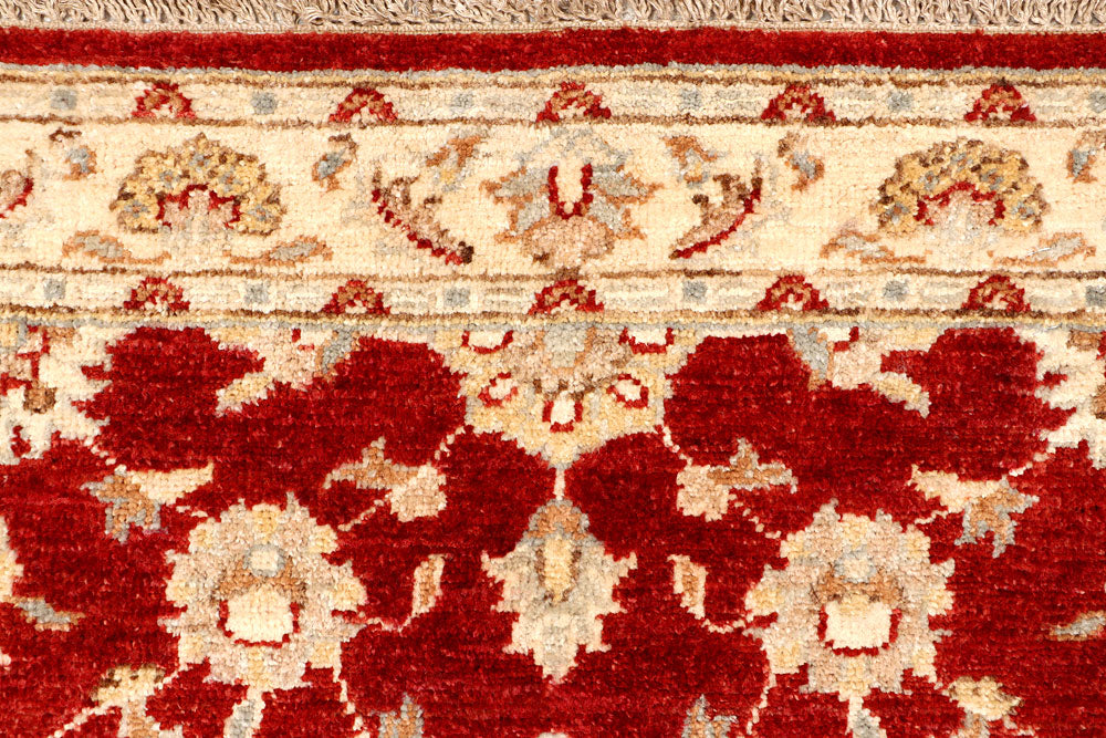 Dark Red Ziegler 2' 7 x 12' 8 - No. 65404 - ALRUG Rug Store