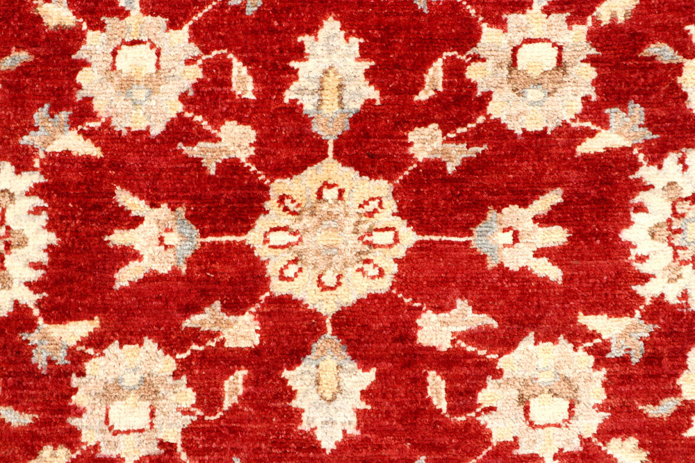 Dark Red Ziegler 2' 7 x 12' 8 - No. 65404 - ALRUG Rug Store