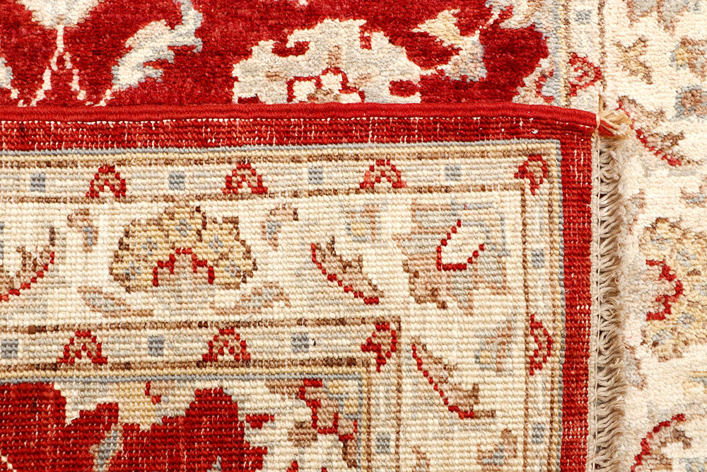 Dark Red Ziegler 2' 7 x 12' 8 - No. 65404 - ALRUG Rug Store
