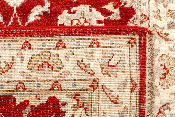 Dark Red Ziegler 2' 7 x 12' 8 - No. 65404 - ALRUG Rug Store