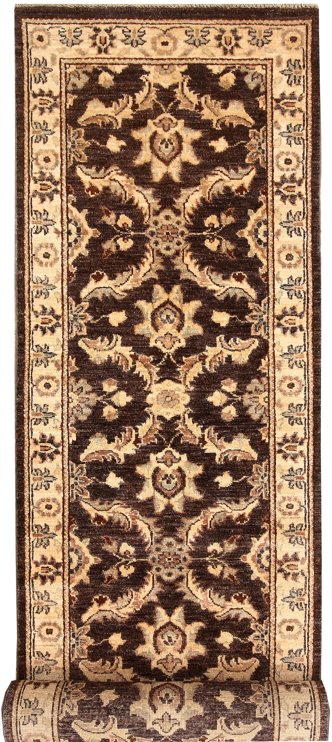 Saddle Brown Ziegler 2' 6 x 11' 10 - No. 65406 - ALRUG Rug Store