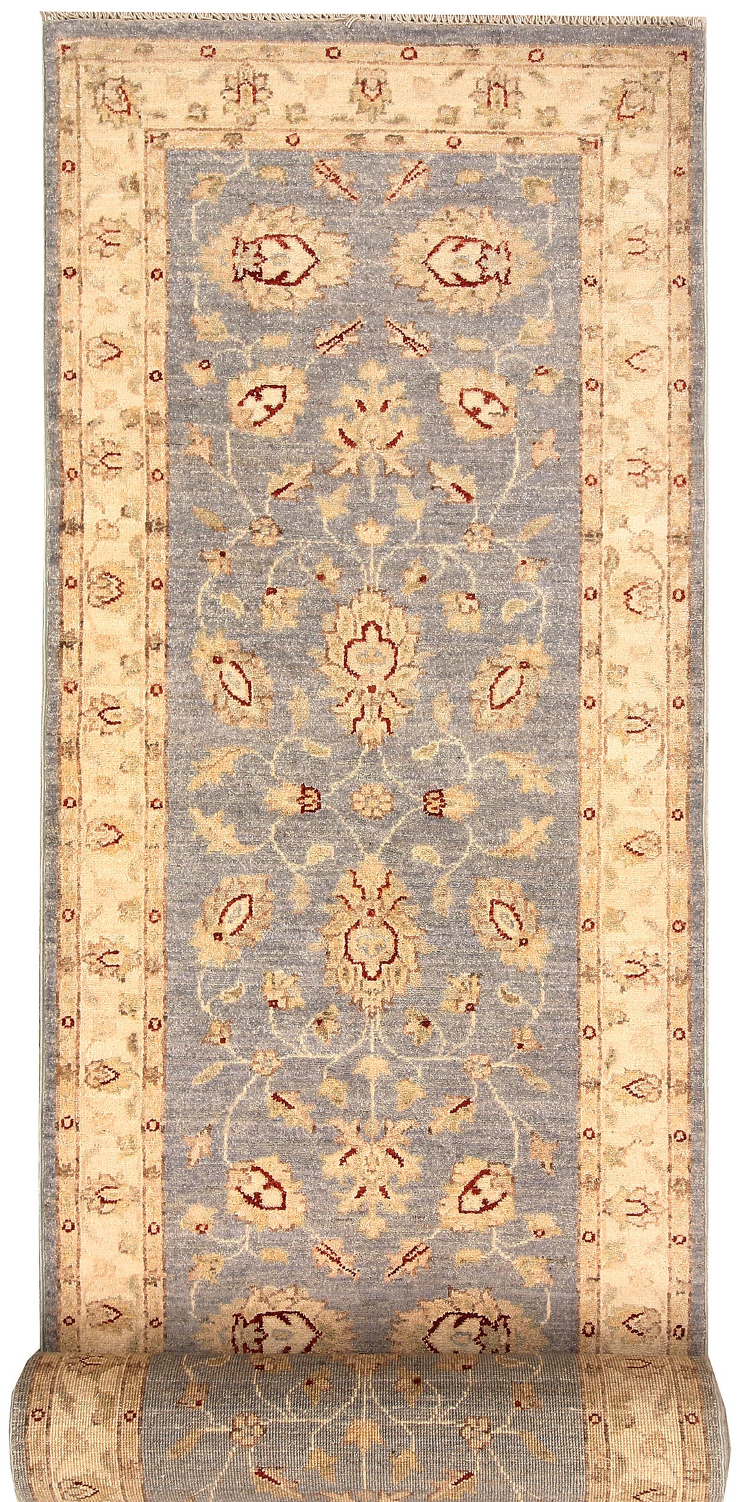 Silver Ziegler 2' 7 x 12' 6 - No. 65409 - ALRUG Rug Store