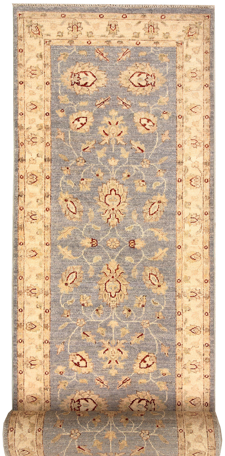 Silver Ziegler 2' 7 x 12' 6 - No. 65409 - ALRUG Rug Store
