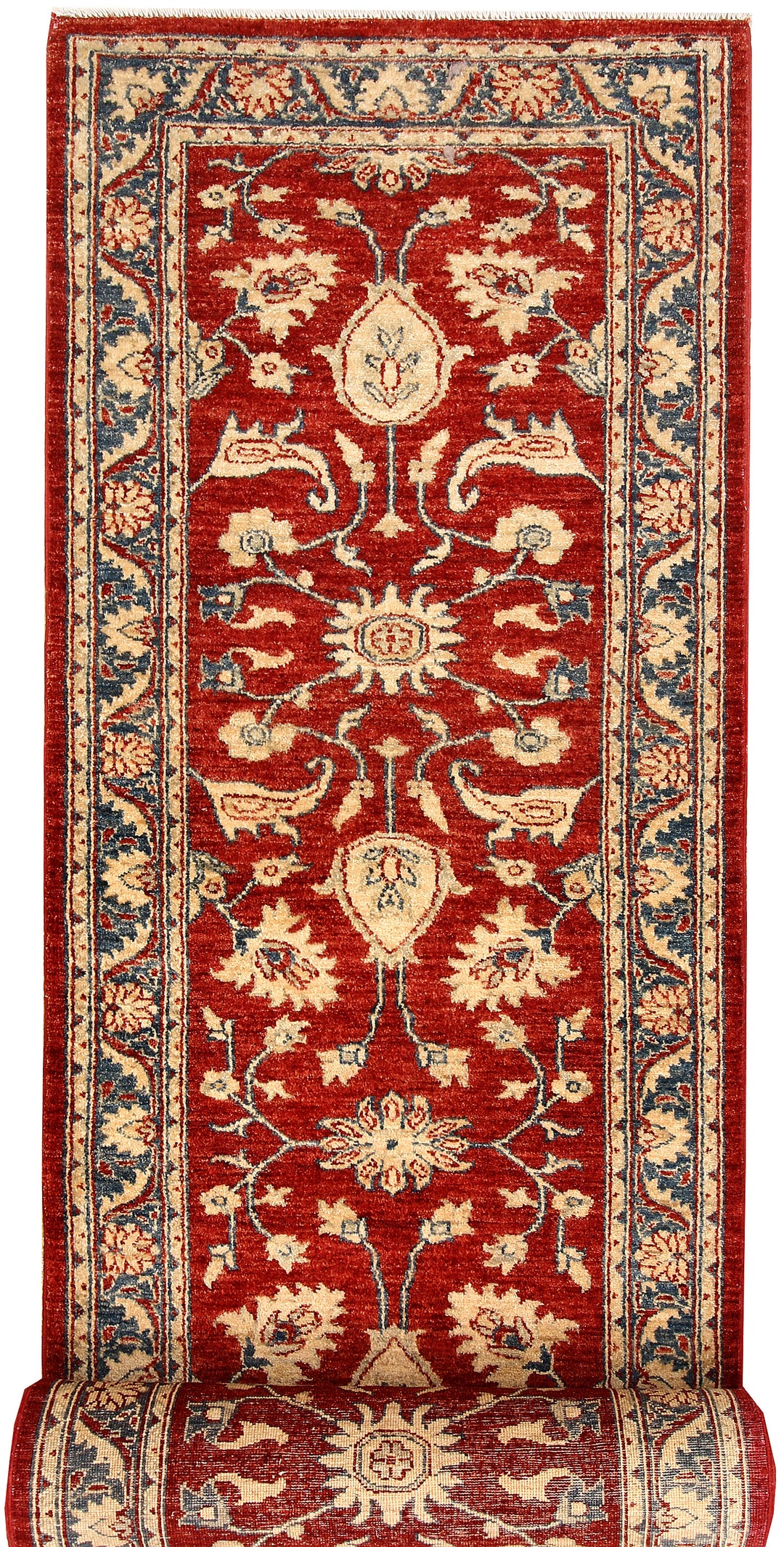 Dark Red Ziegler 2' 8 x 14' 2 - No. 65410 - ALRUG Rug Store