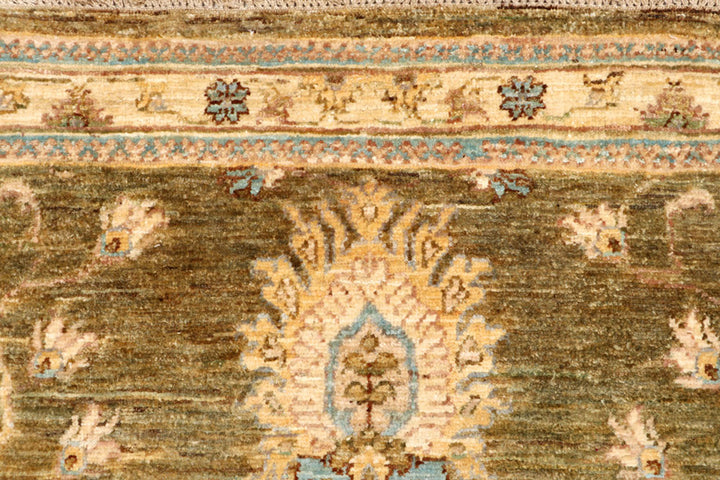 Olive Oushak 2'  9" x 8'  1" - No. QA77316