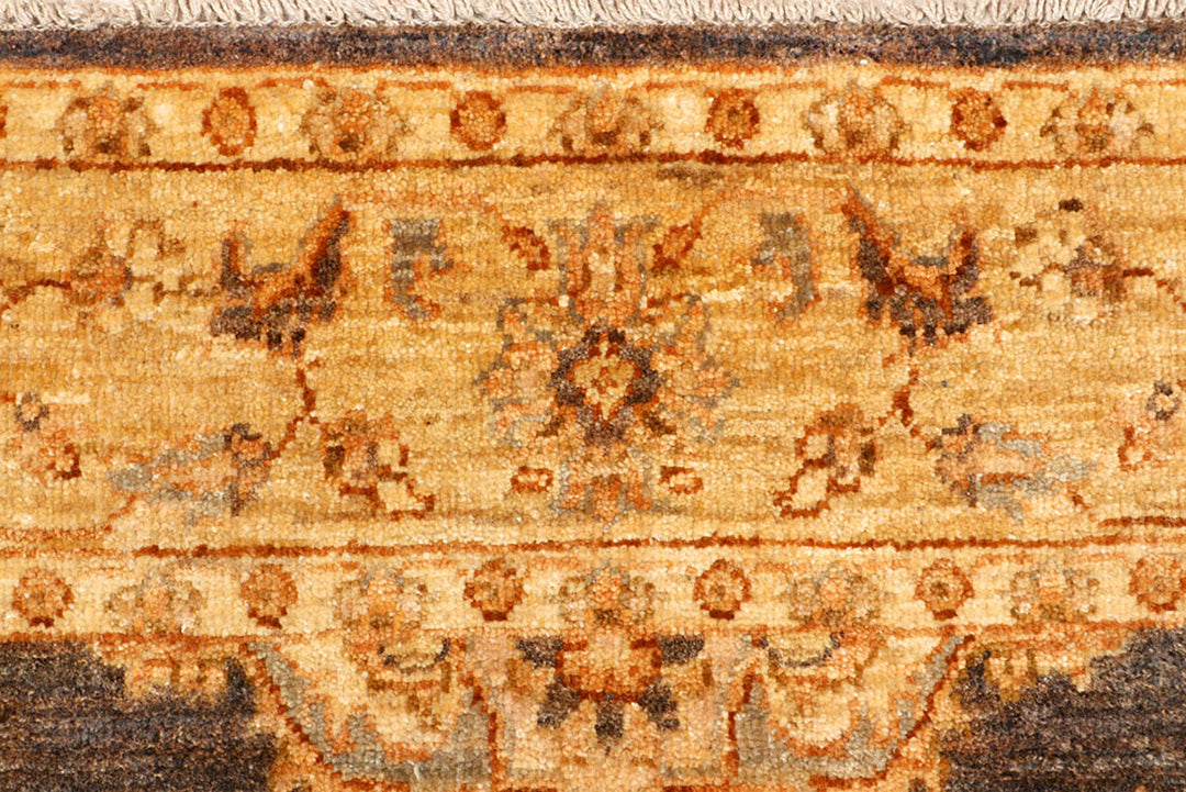 Saddle Brown Oushak 2'  7" x 9'  6" - No. QA34813