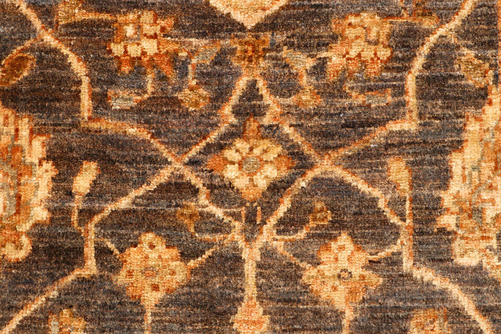 Saddle Brown Oushak 2'  7" x 9'  6" - No. QA34813