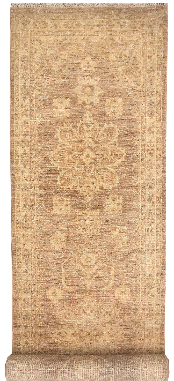 Tan Oushak 2' 7 x 10' 3 - No. 65424 - ALRUG Rug Store