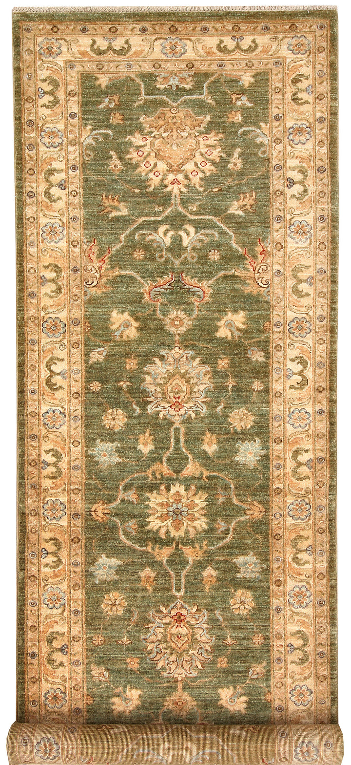Olivedrab Oushak 2' 7 x 8' 1 - No. 65425 - ALRUG Rug Store