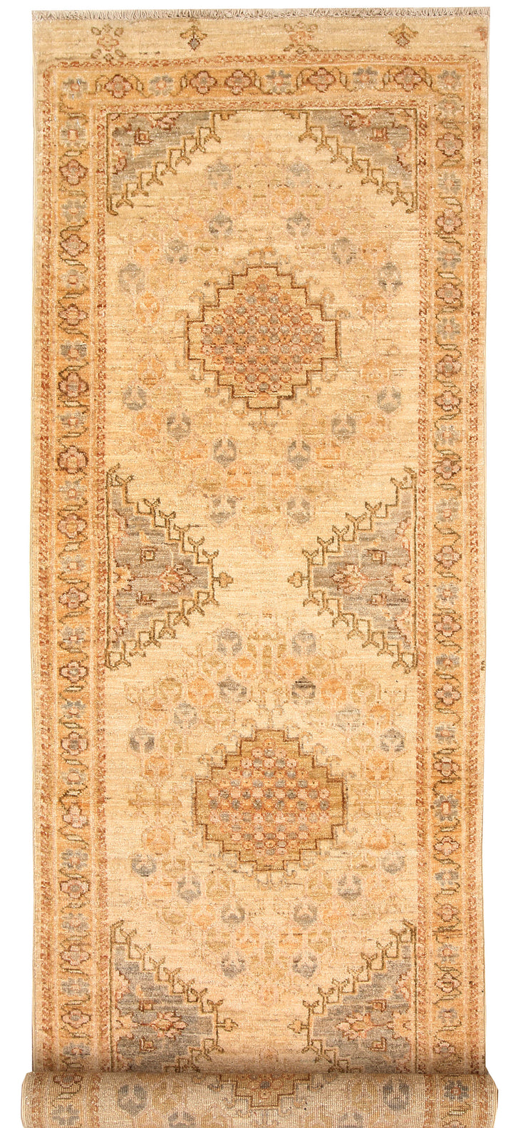 Navajo White Oushak 2' 6 x 8' 6 - No. 65427 - ALRUG Rug Store