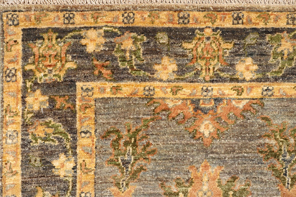 Dark Grey Oushak 2' 5 x 9' 10 - No. 65432 - ALRUG Rug Store