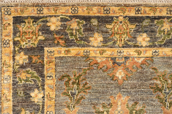 Dark Grey Oushak 2' 5 x 9' 10 - No. 65432 - ALRUG Rug Store