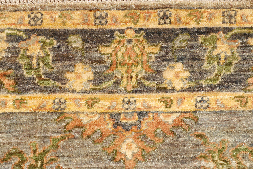 Dark Grey Oushak 2' 5 x 9' 10 - No. 65432 - ALRUG Rug Store