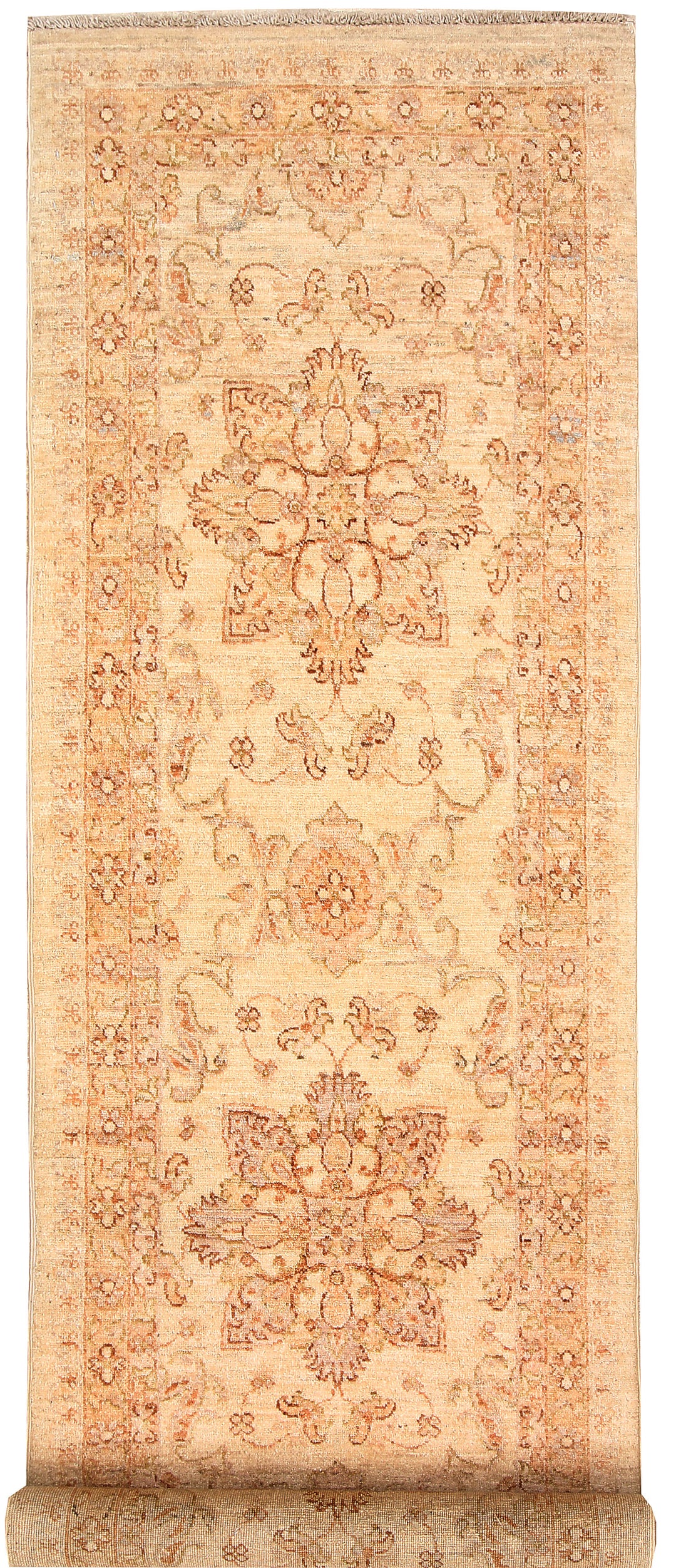Blanched Almond Oushak 2' 5 x 8' 6 - No. 65435 - ALRUG Rug Store