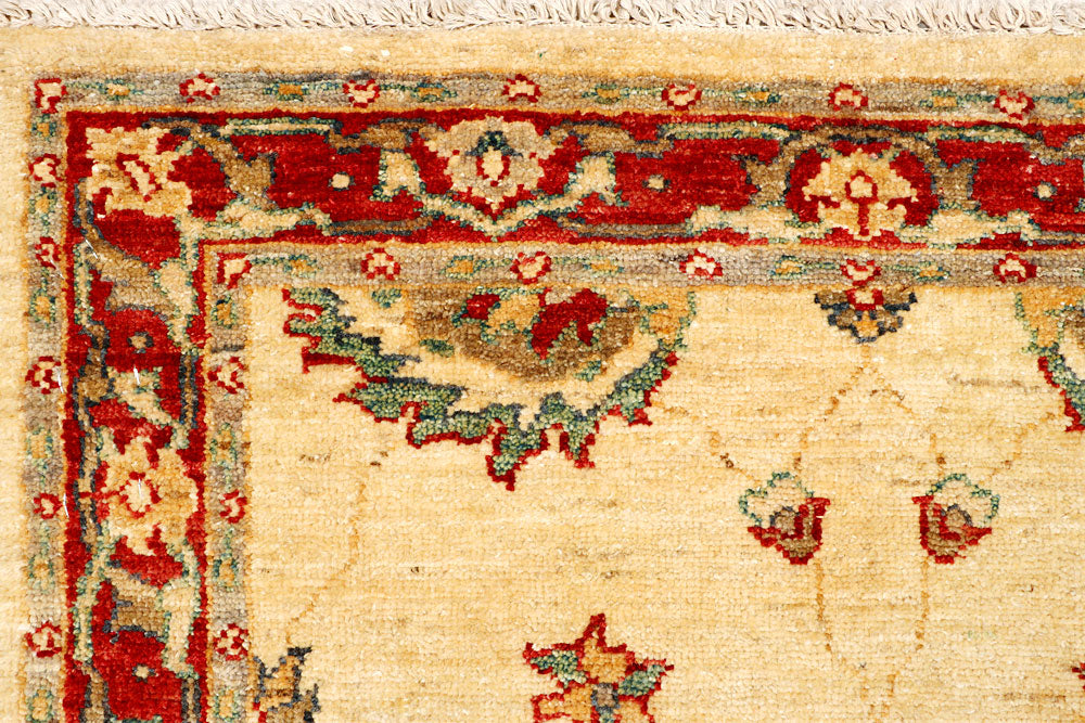 Blanched Almond Oushak 2' 9 x 12' 6 - No. 65438 - ALRUG Rug Store