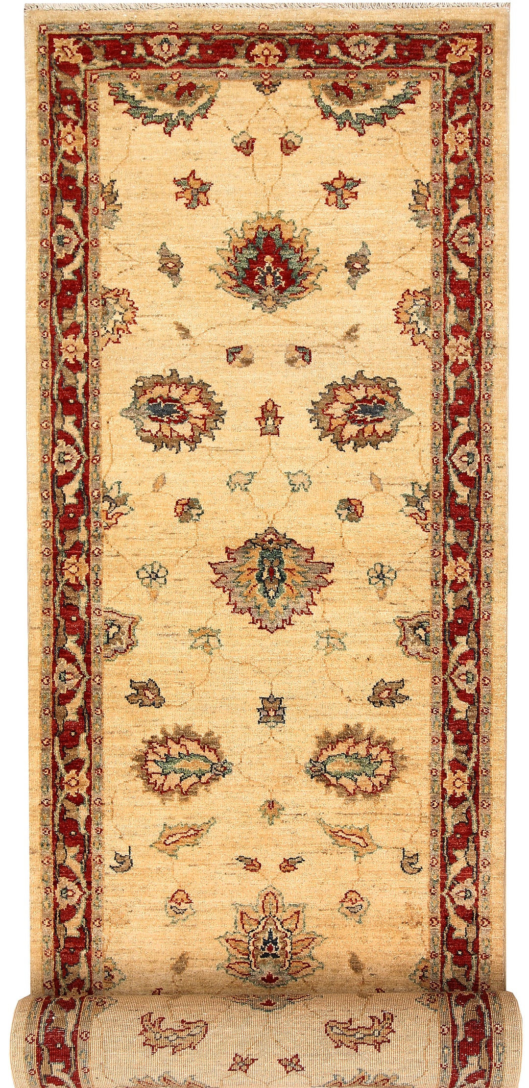 Blanched Almond Oushak 2' 9 x 12' 6 - No. 65438 - ALRUG Rug Store