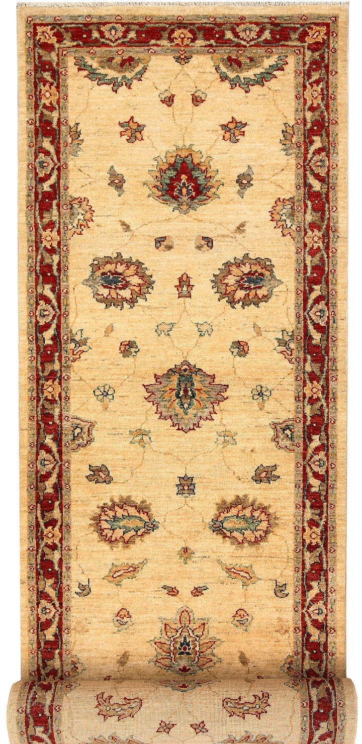 Blanched Almond Oushak 2' 9 x 12' 6 - No. 65438 - ALRUG Rug Store