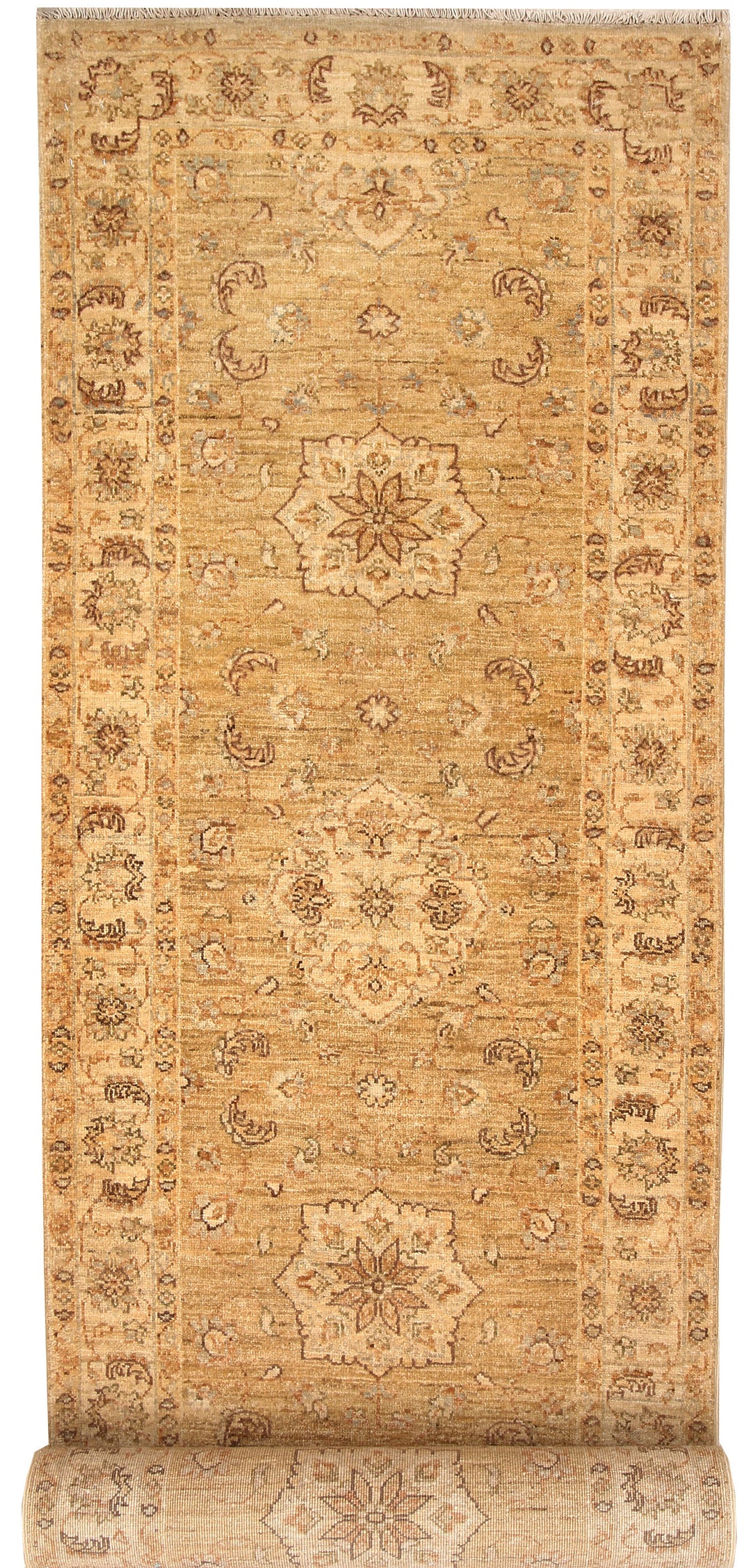 Tan Oushak 2' 7 x 10' 1 - No. 65443 - ALRUG Rug Store