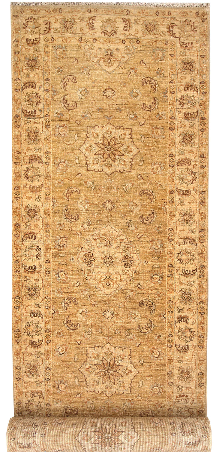 Tan Oushak 2'  7" x 10'  1" - No. QA99084