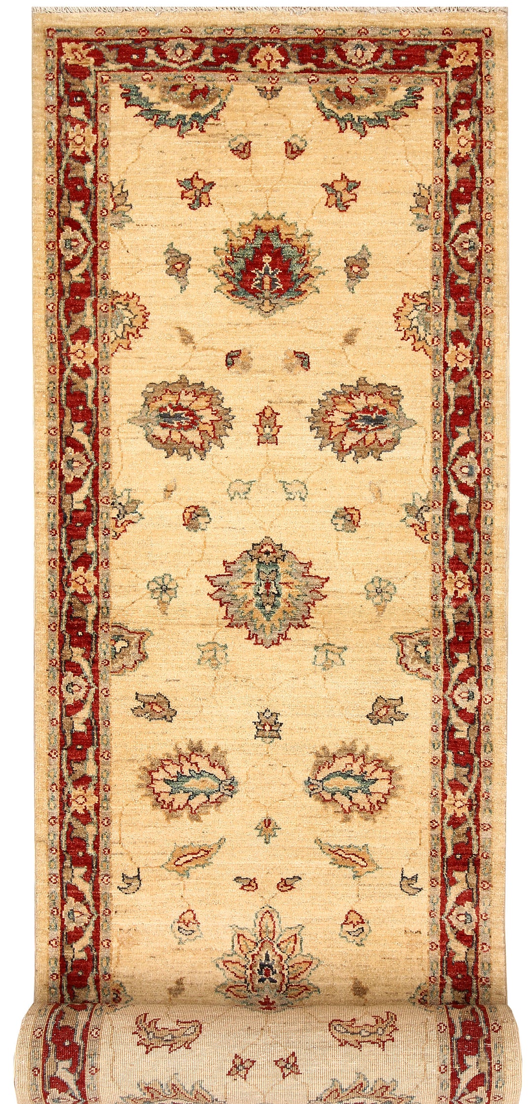Blanched Almond Oushak 2' 8 x 12' 6 - No. 65444 - ALRUG Rug Store