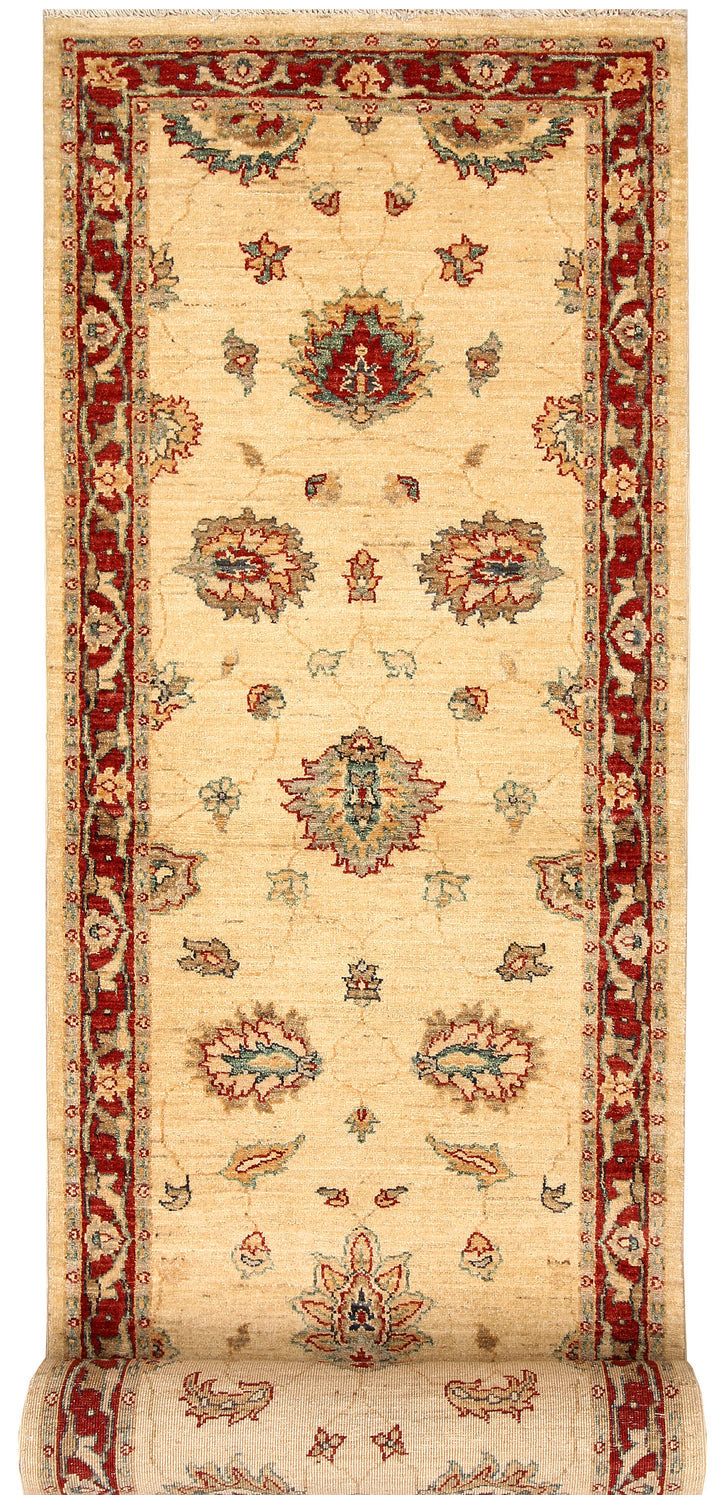 Blanched Almond Oushak 2' 8 x 12' 6 - No. 65444 - ALRUG Rug Store