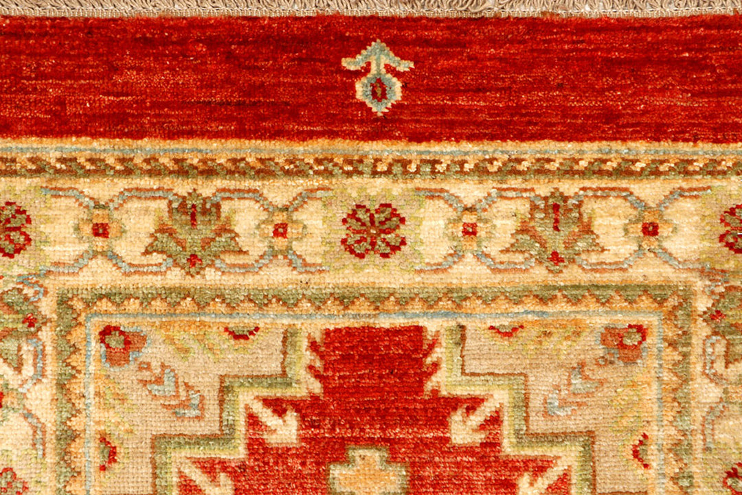 Red Oushak 2'  9" x 7'  11" - No. QA51091