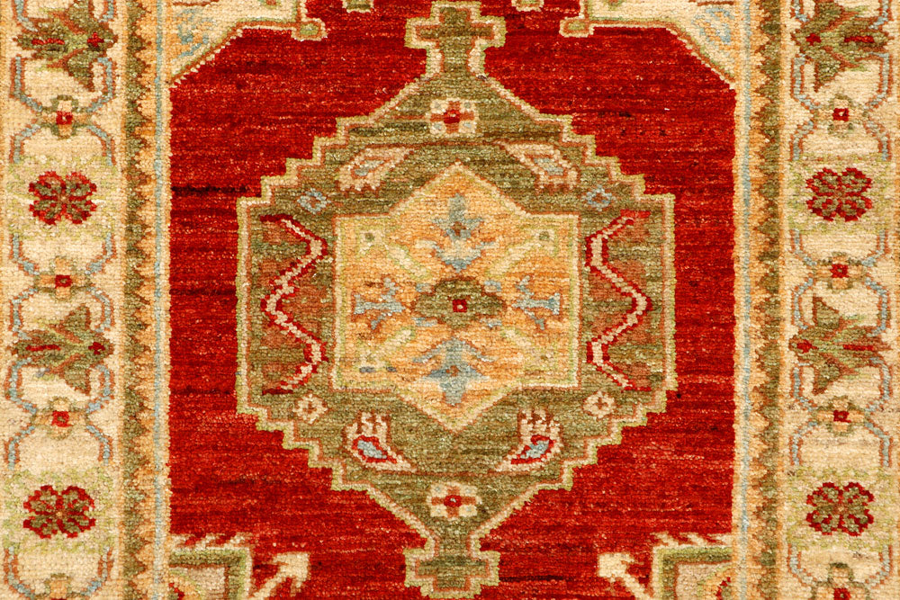 Red Oushak 2' 9 x 7' 11 - No. 65446 - ALRUG Rug Store