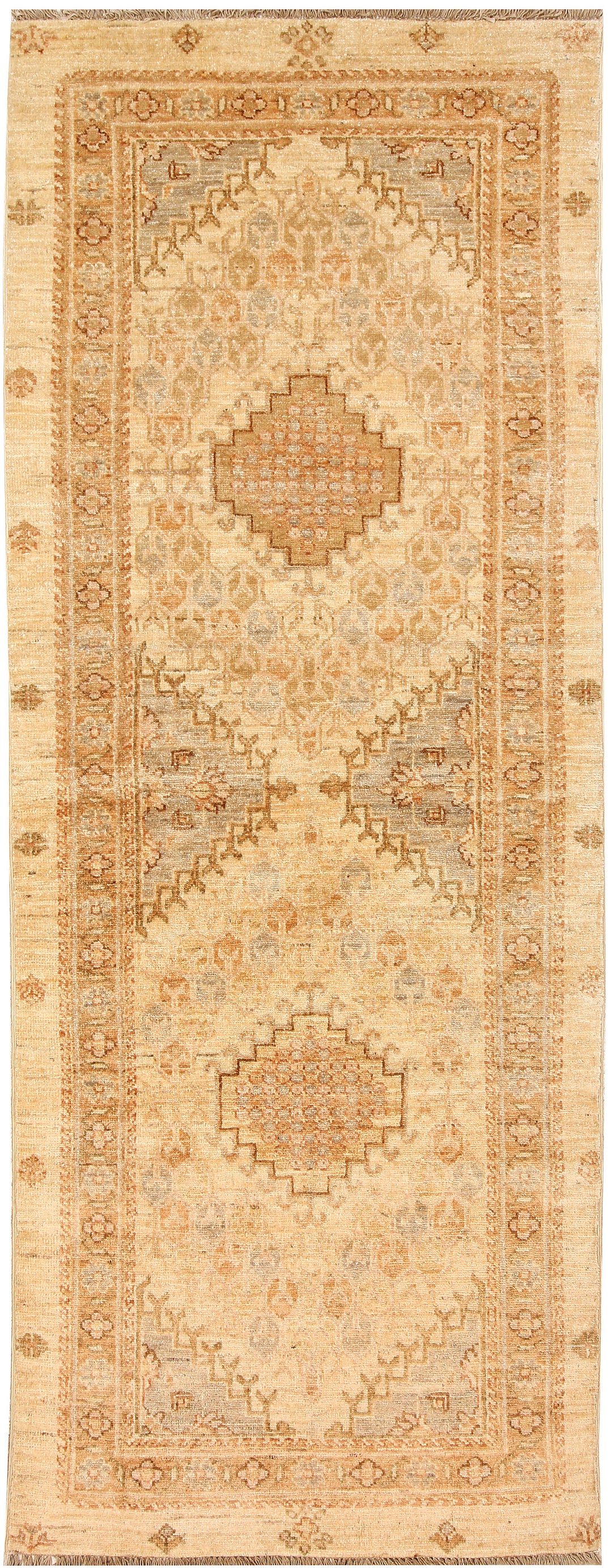 Blanched Almond Oushak 2' 7 x 6' 10 - No. 65447 - ALRUG Rug Store