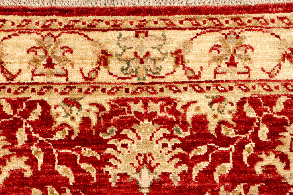 Red Oushak 2' 3 x 6' 6 - No. 65454 - ALRUG Rug Store