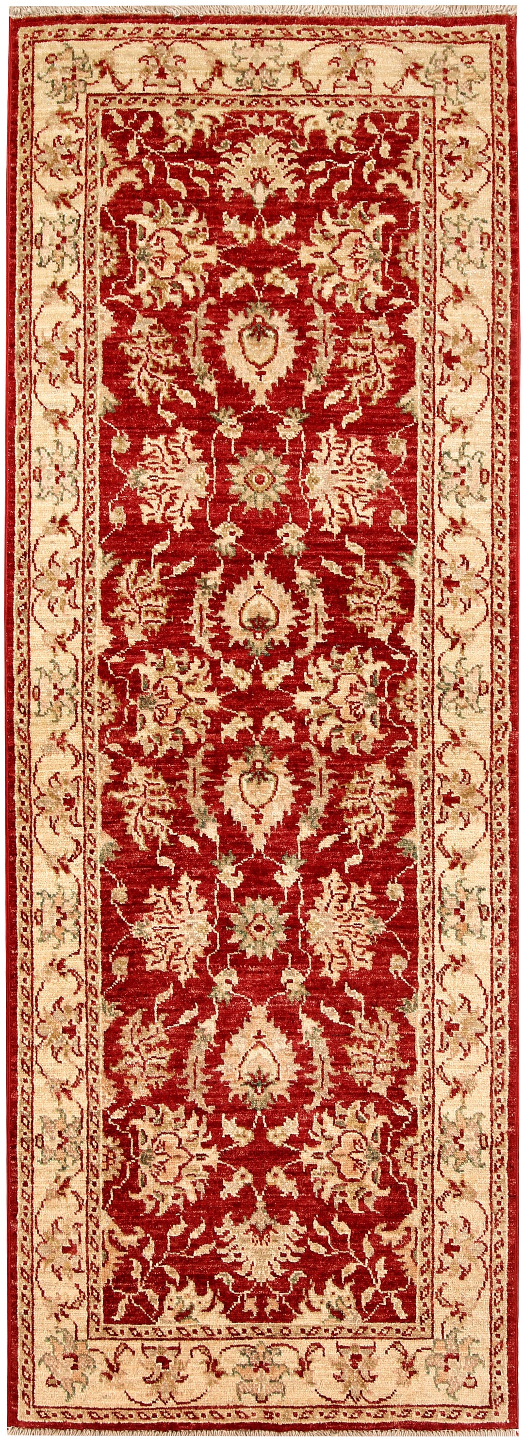Red Oushak 2' 3 x 6' 6 - No. 65454 - ALRUG Rug Store