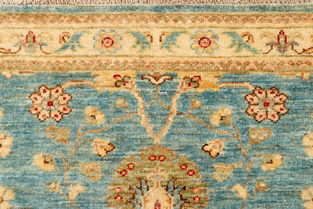 Sky Blue Ziegler 2' 10 x 8' 1 - No. 65456 - ALRUG Rug Store
