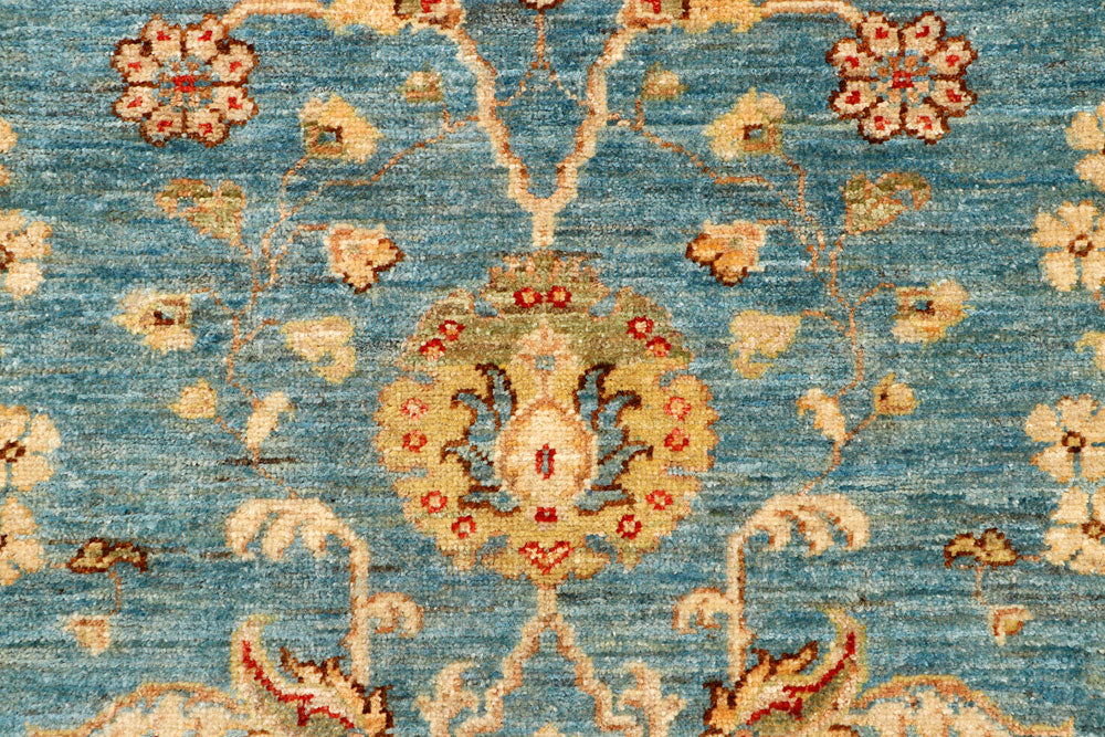 Sky Blue Ziegler 2' 10 x 8' 1 - No. 65456 - ALRUG Rug Store