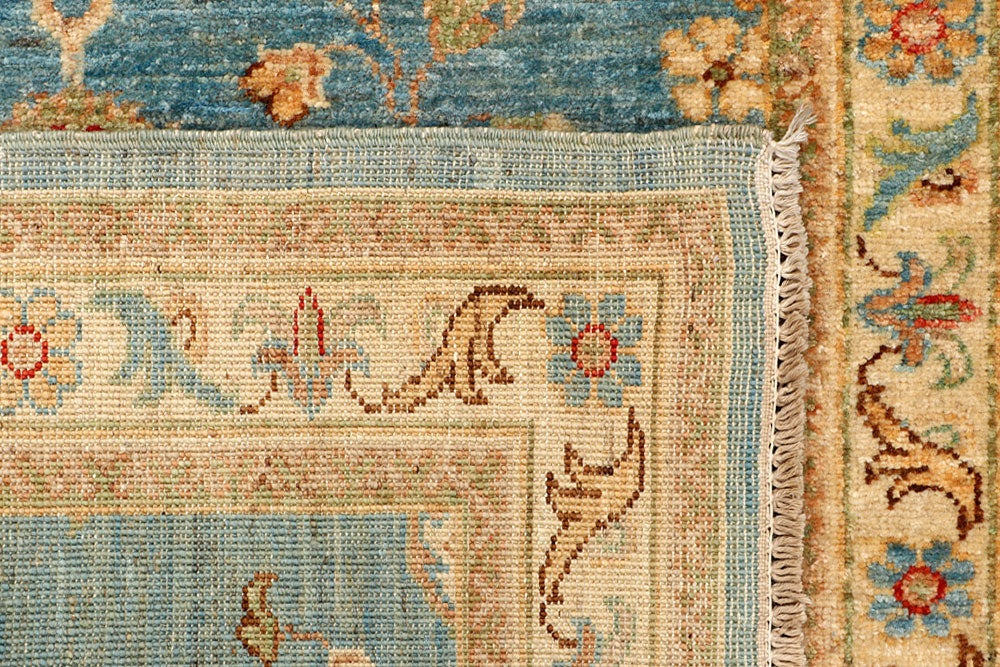 Sky Blue Ziegler 2' 10 x 8' 1 - No. 65456 - ALRUG Rug Store
