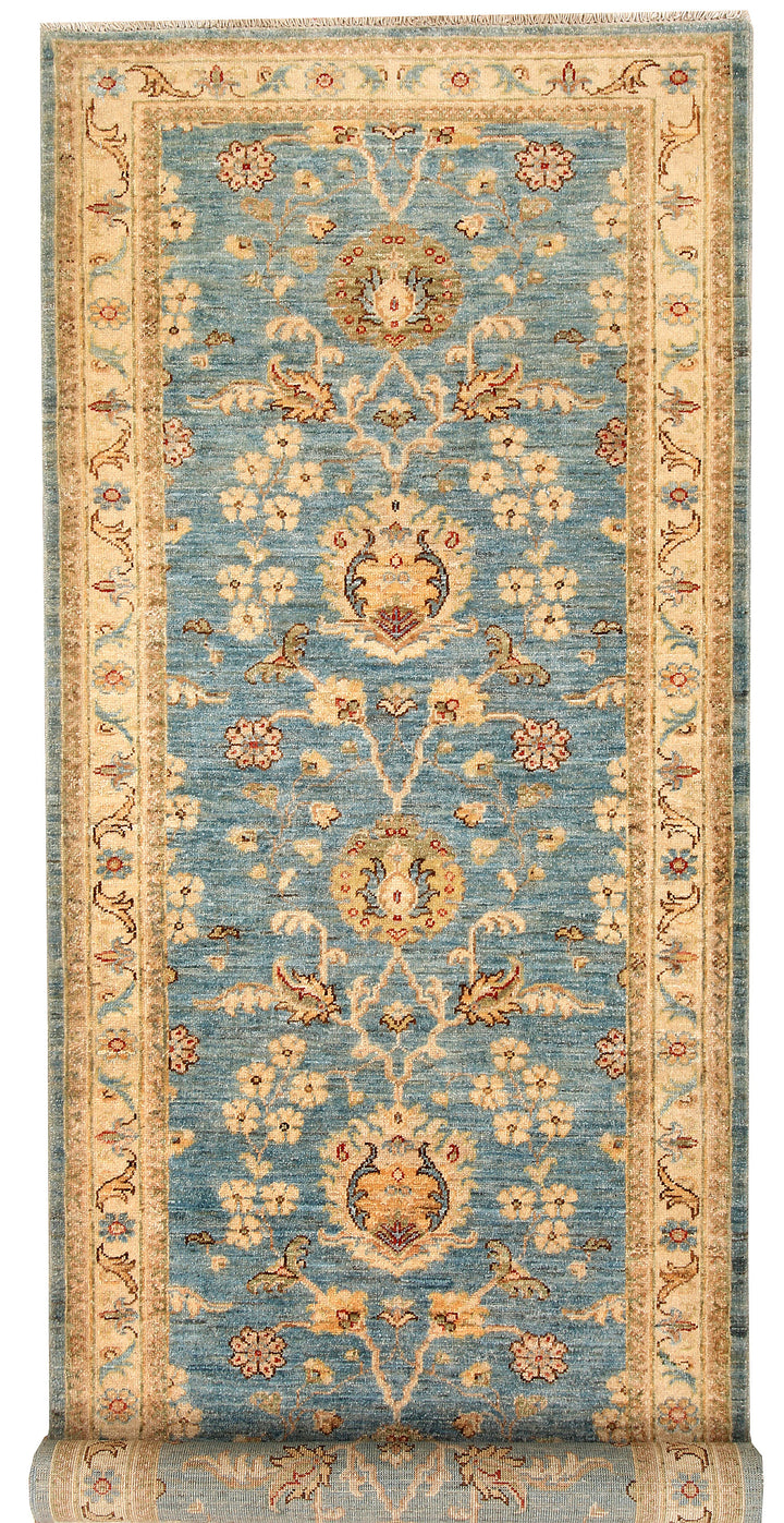 Sky Blue Ziegler 2' 10 x 8' 1 - No. 65456 - ALRUG Rug Store
