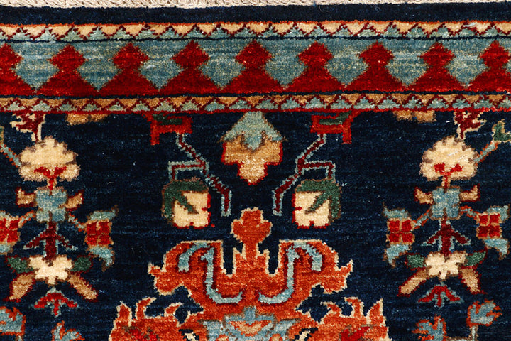 Midnight Blue Oushak 2' 6 x 10' 2 - No. 65457 - ALRUG Rug Store