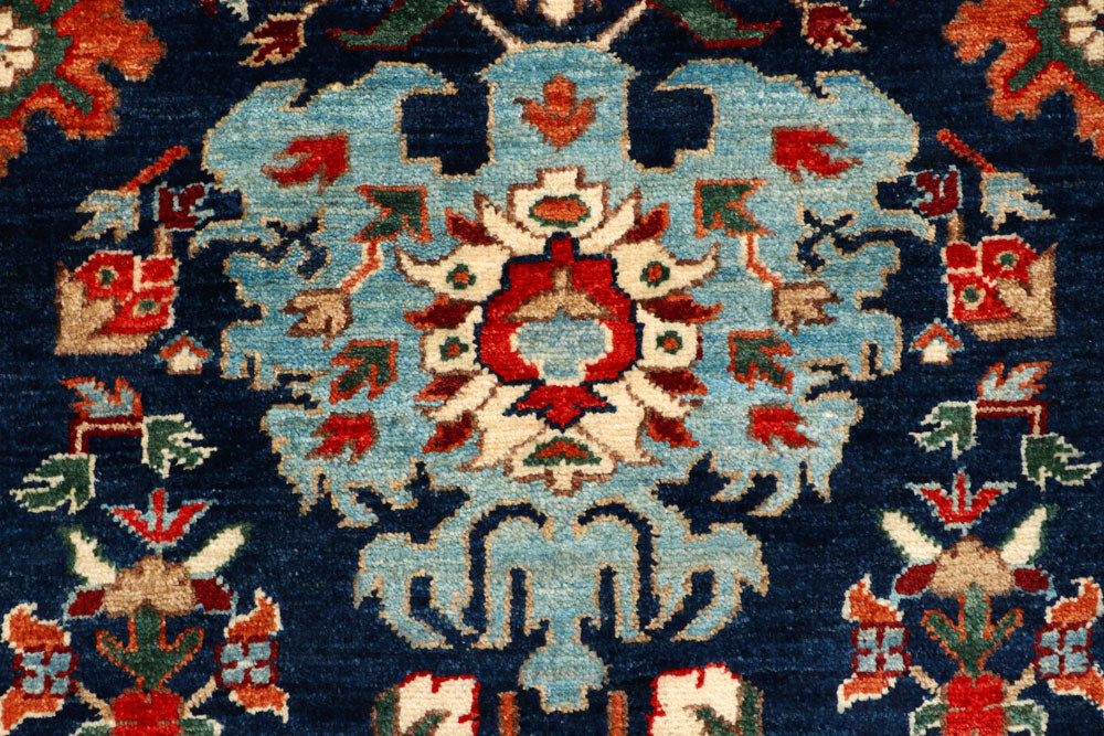 Midnight Blue Oushak 2' 6 x 10' 2 - No. 65457 - ALRUG Rug Store