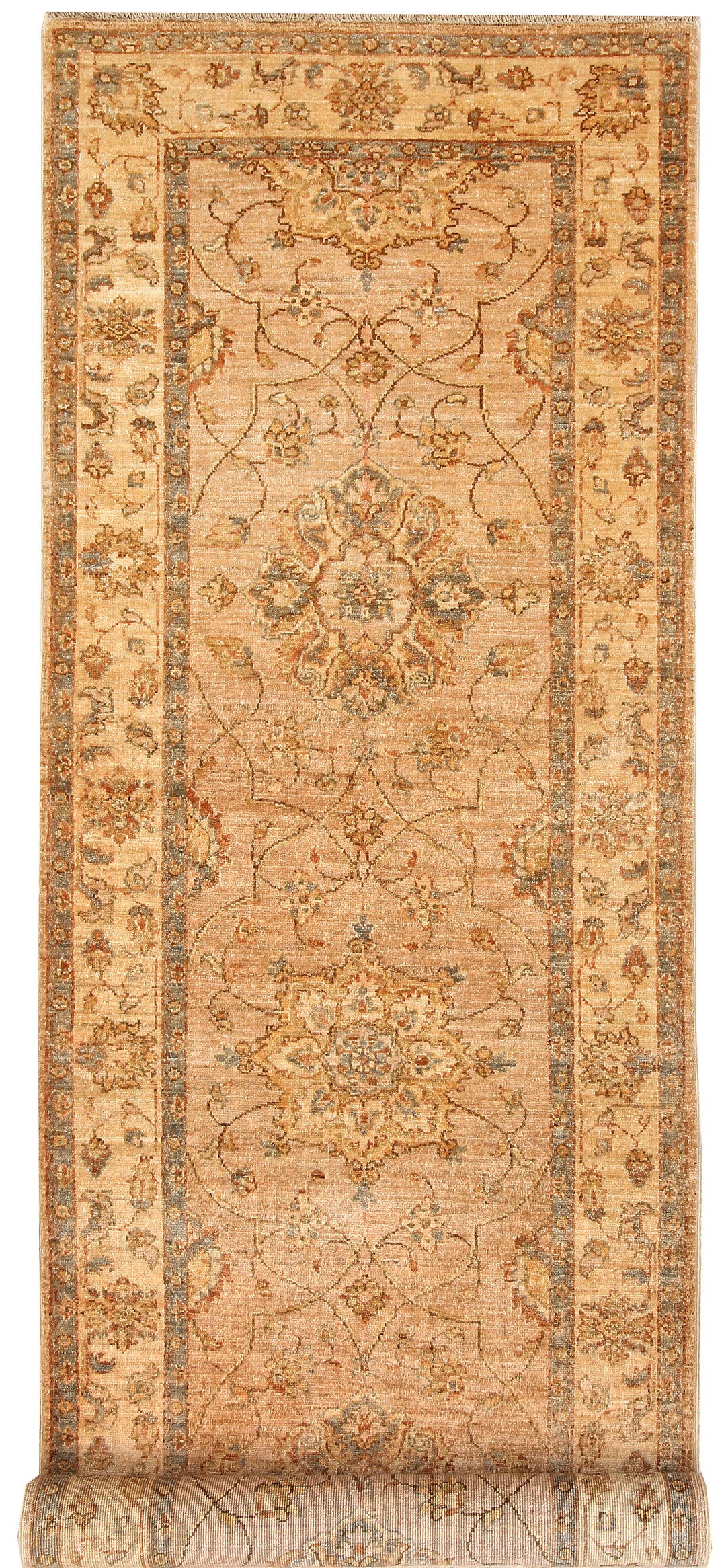 Tan Oushak 2' 7 x 8' - No. 65460 - ALRUG Rug Store